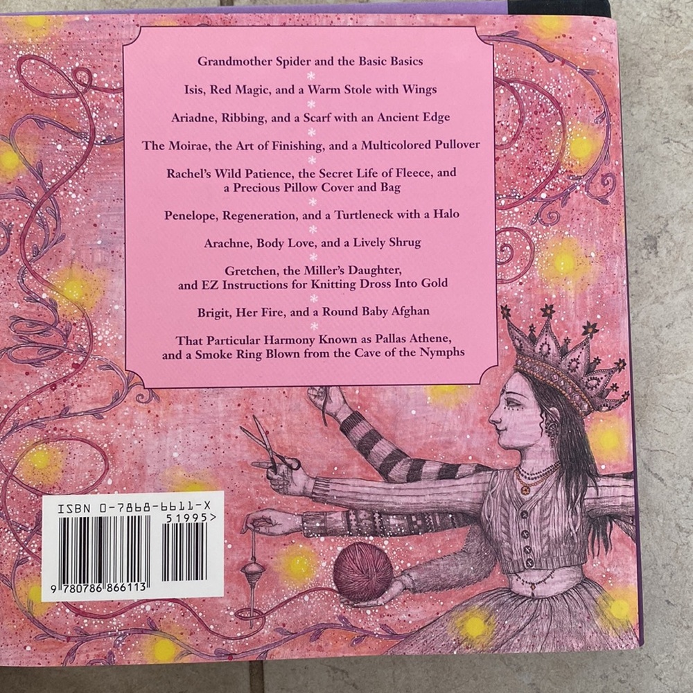 The Knitting Goddess Hard Cover Deborah Bergman - Picture 8 of 8
